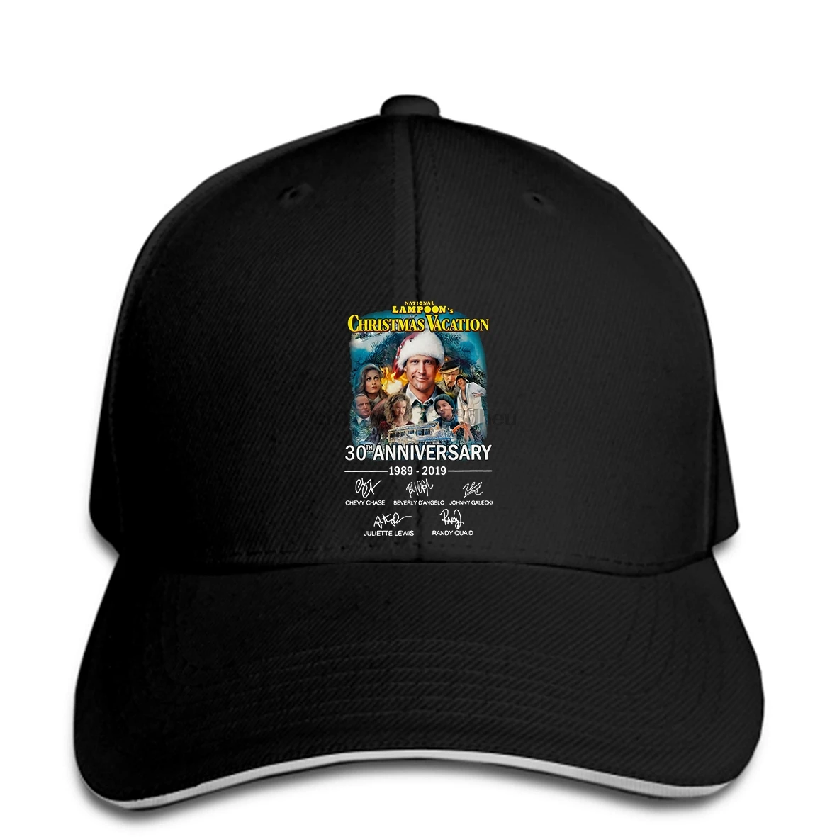 Национальный Lampoons Рождество каникулы 30th юбилей Бейсбол capMen S snapback шляпа