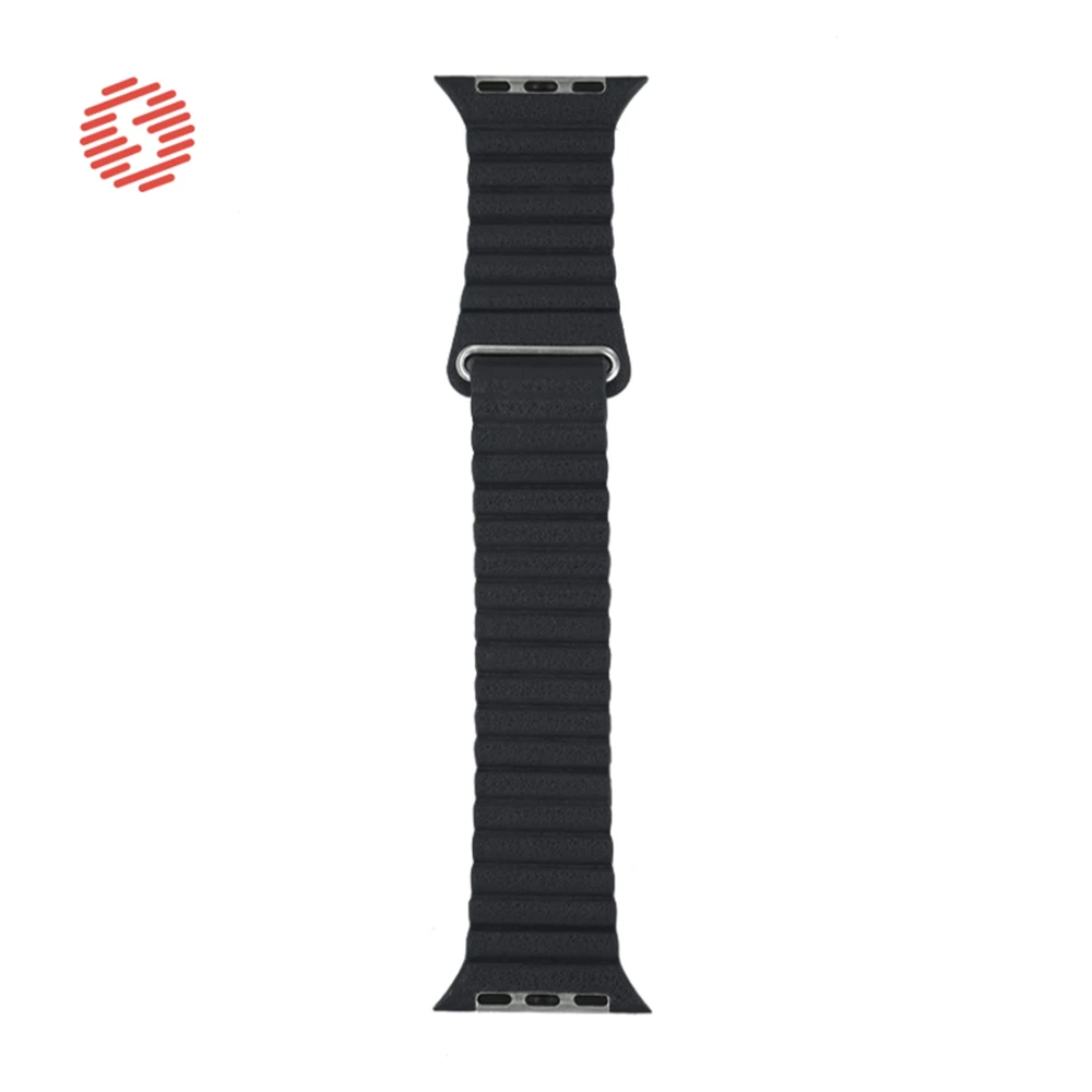 Кожаный ремешок ShengOne для Apple Watch Series 5, 4, 40 мм, 44 мм, кожаный магнитный ремешок, браслет для Apple 3, 2, 1, 38 мм, 42 мм