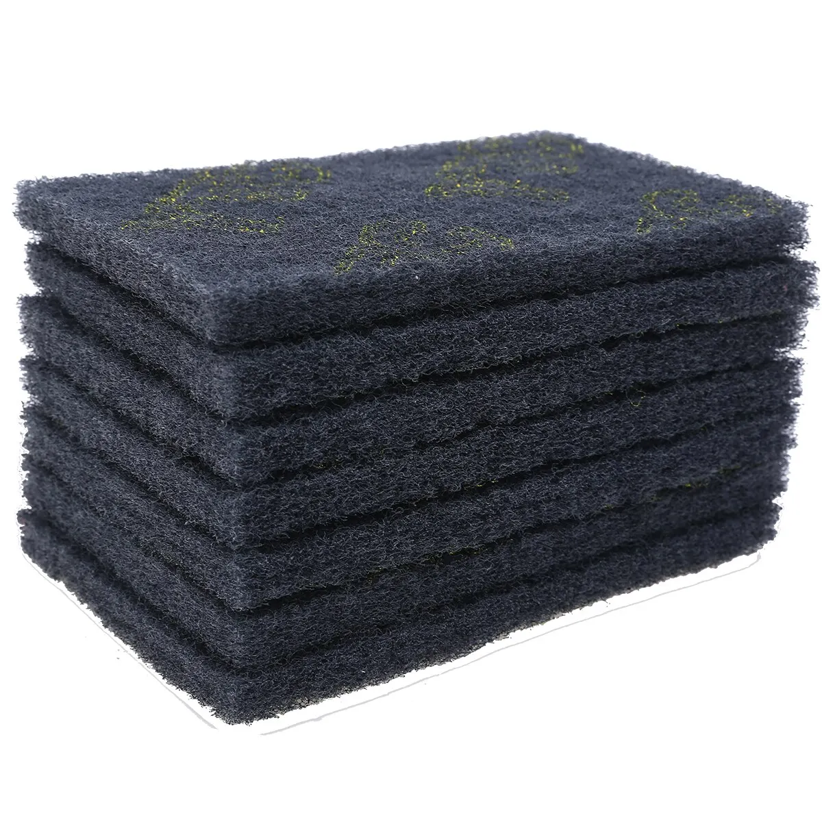 20Pcs 15 x 10 x 0.7cm Grey/Red Abrasive Finishing Fine Scotch Brite Pads Hand Sanding Grinding Pad For Kitchen Cleaning Tools