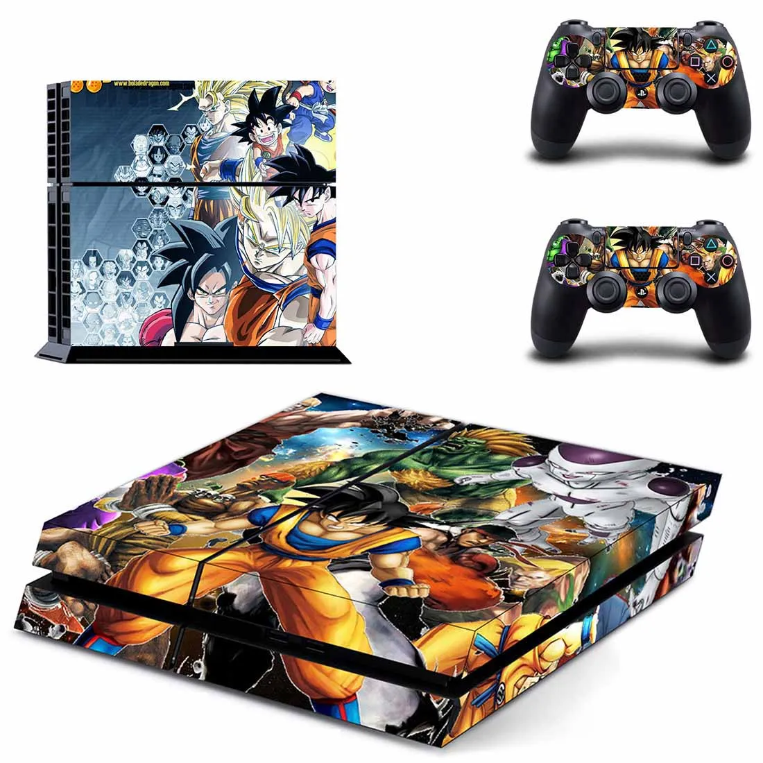 Dragon Ball Супер игровая станция 4 стикер s PS 4 Наклейка для PS4 Pegatinas Adesivo для консоли playstation 4 и 2 контроллера
