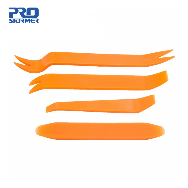 4 Pcs Auto Car Radio Panel Door Clip Panel Trim Dash Audio Removal