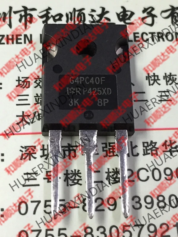 20 шт./лот IRG4PC40F-247 с изолированным затвором(IGBT) 600V 49A