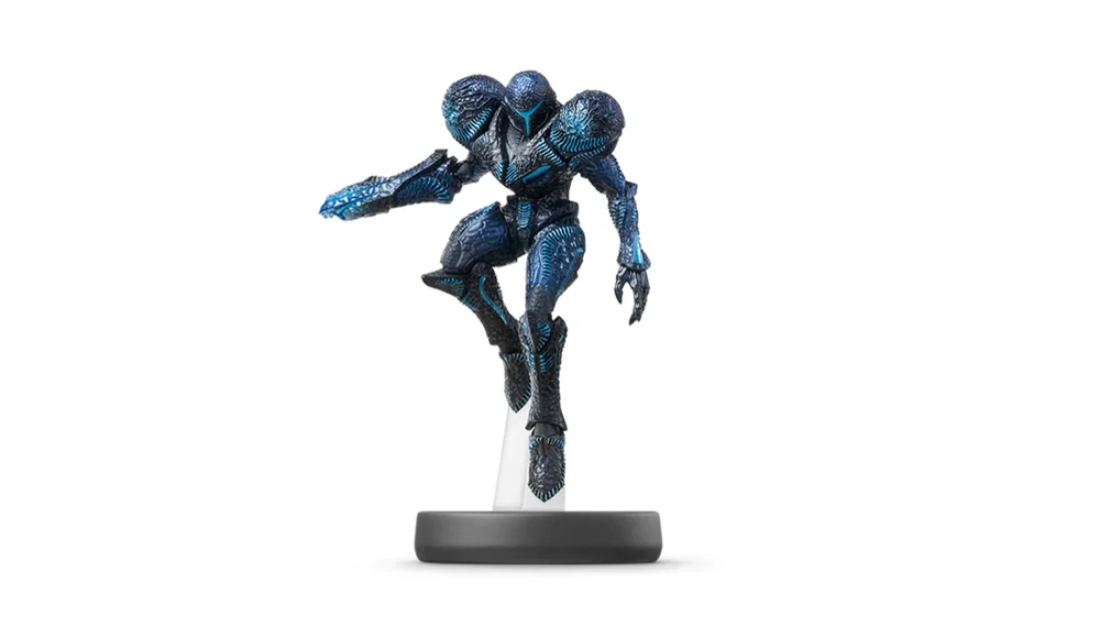 

Rare Collection 8cm Dark froze color METROID zero Samus cartoon joint action figure doll Samus Alan knight