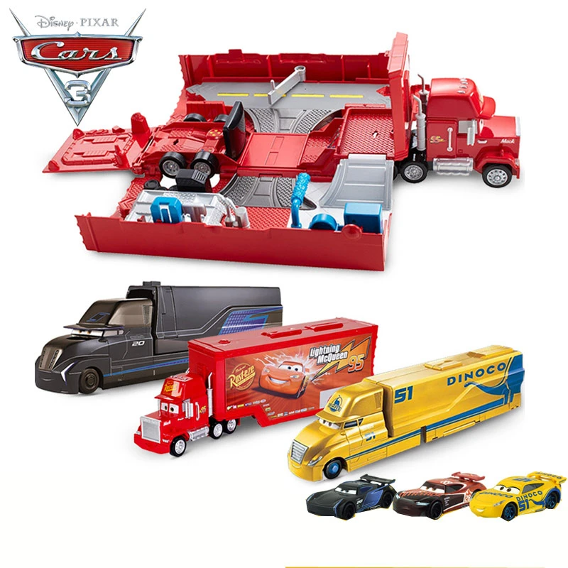 

Disney Pixar Jackson Storm and Uncle Mike truck and Cruze Ramirez truck model can transform toys to give children birthday gifts