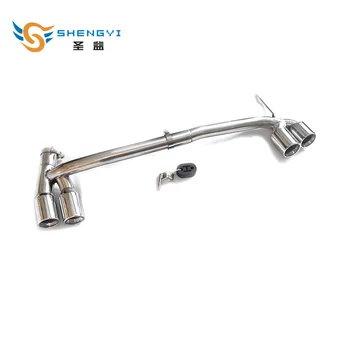 

1car rear exhaust pipe muffler tip fit for 2017-2019 4 series BMW 420 425 430 modified with MP MT bodykit or original car bumper