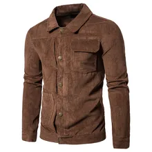 Вельветовые рубашки, мужские винтажные Однотонные блузки, мужские повседневные зимние рубашки, рубашки с длинным рукавом, с карманом, с отворотом, тонкая блуза, пальто GH4