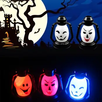 

LED Pumpkin Lantern Holiday Halloween Haunted House Battery Powered Portable