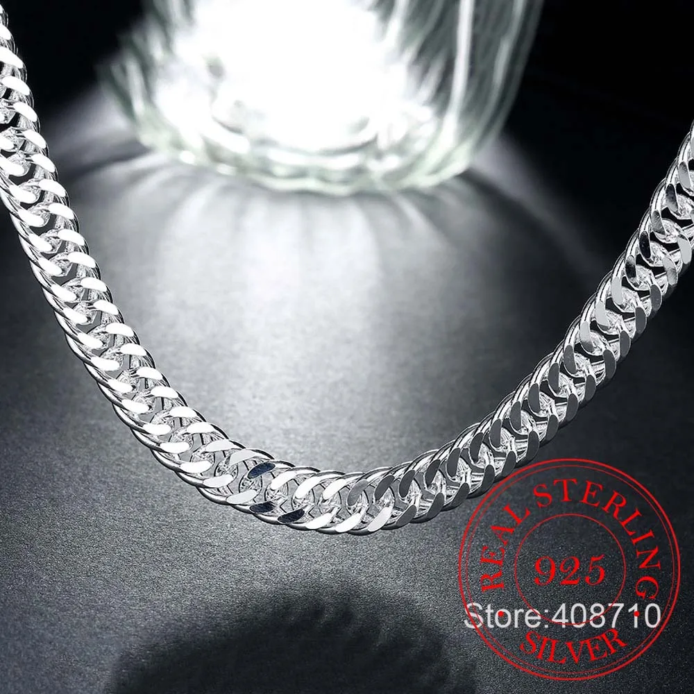 Jual Pure 925 Silver Necklaces For Men 