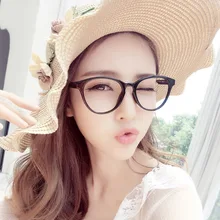 Модные прозрачные очки оправы для очков для женщин Кошачий глаз оправа для очков мужская оправа для очков Oculos