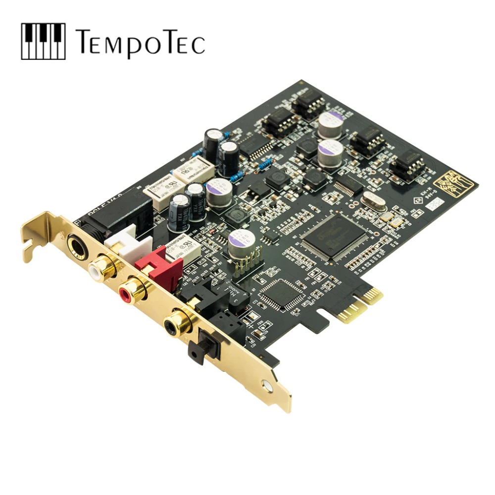 Усилитель для наушников TempoTec Serenade PCI-E HIFI Поддержка карт ASIO WIN XP 7 8 10 Портативное аудио Бытовая электроника