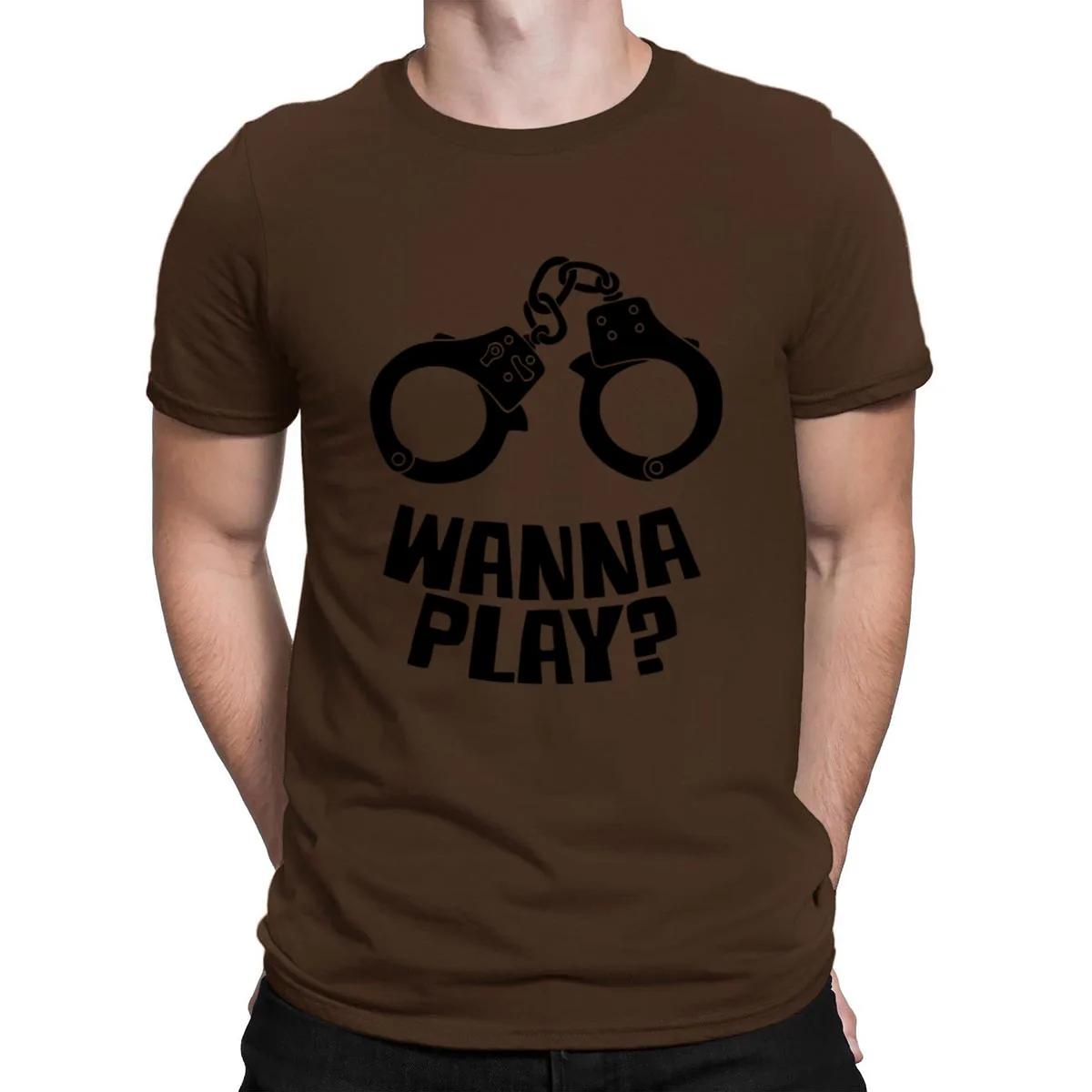 Wanna Play/футболка с манжетами на рукавах г., Мужская футболка с круглым воротником наивысшего качества для всей семьи Новые футболки для отдыха с изображением животных