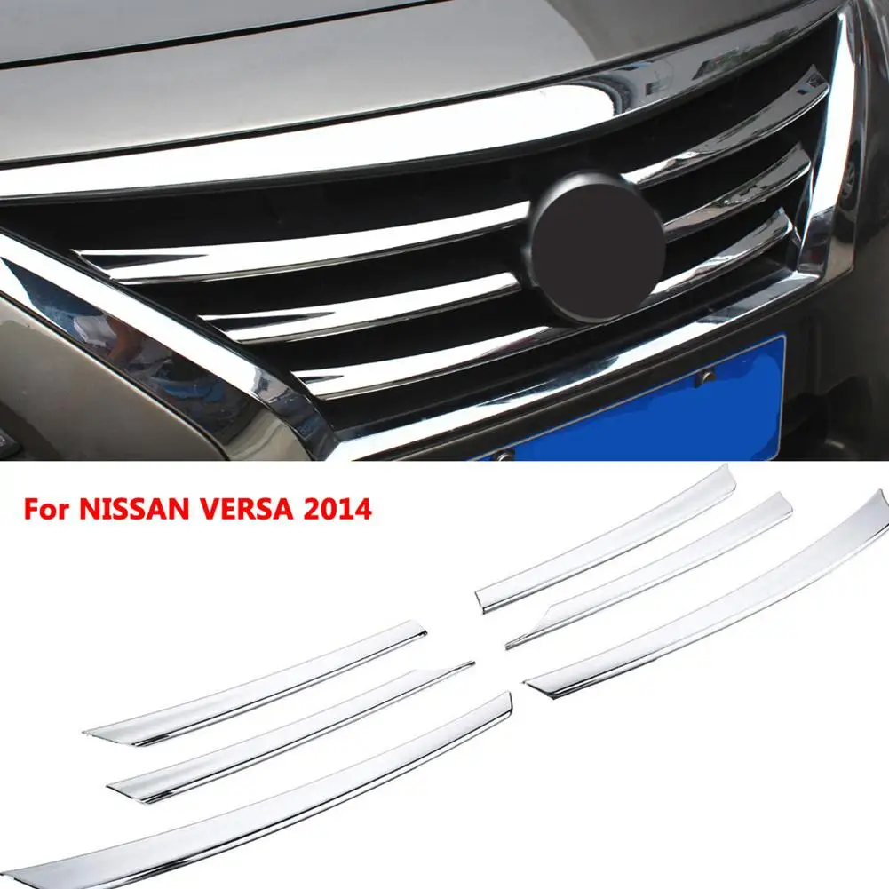 Передняя сетчатая решетка для автомобиля накладка на бампер Накладка NISSAN VERSA 2014