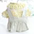 Pet Clothing Cartoon Clothes for Dog Bowknot Dresses Small Costume Sunflower Print Cute Spring Summer Girls White Collar Perro 7