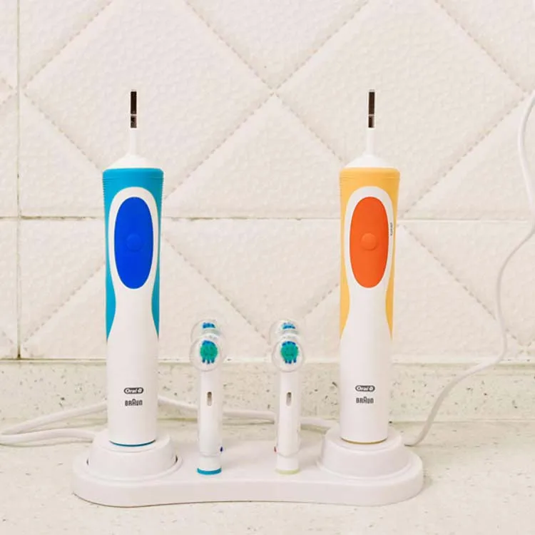 

2pcs Electric Toothbrush Holder for Electric Toothbrush Support Teeth Brush Head Case Bathroom Toothbrush Stand Rack