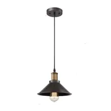 Lámpara colgante Industrial nórdica, lámpara colgante Vintage, accesorio de iluminación Retro Para el hogar, cocina, sala, comedor, Bar