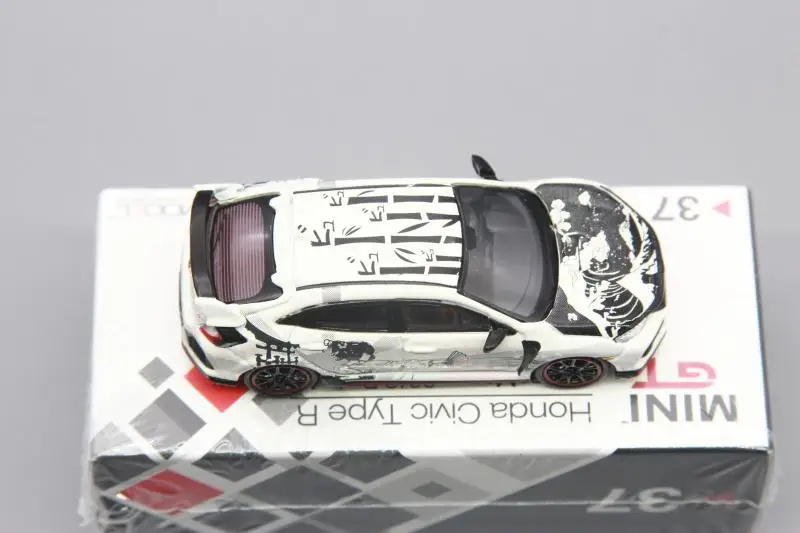 TW 1: 64 Civic Тип R FK8 сплав модель автомобиля литье под давлением металлические игрушки подарок на день рождения для детей мальчик другой