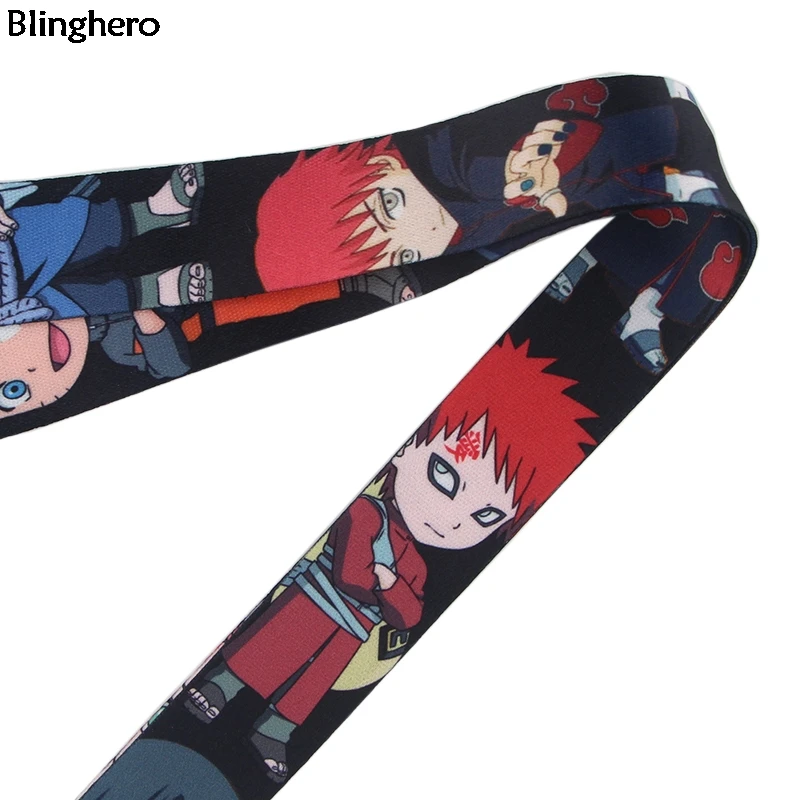 20 шт./лот, Blinghero Naruto, ремешки, Мультяшные ключи, ID значок, держатель для телефона, ключи, Студенческая карта, шейный ремень, Висячие веревки, ремешки BH0176