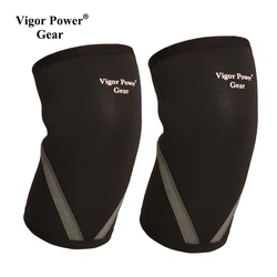Vigor Power Gear 7Mm Neoprene Knee Supports Weight Lifting Workout Knee Sleeves