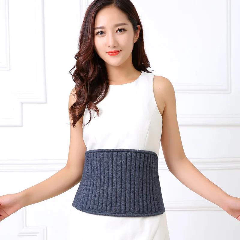 

Autumn And Winter Wool Waist Support Knitted Warm Fashion Hook Waist Elasticity Men And Women Universal Style Knitted Sports Wai