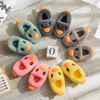 

2020 Spring Toddler Infant Slippers Kids Baby Warm Shoes Boys Girls Cartoon Soft-soled Home Shoes Kids Children Winter Slippers