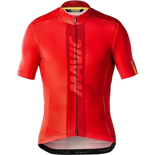 7 Велокофты Pro Team Mavic Ropa Ciclismo Hombre, летние майки с коротким рукавом, одежда для велоспорта, Триатлон, нагрудник, шорты, костюм - Цвет: 7