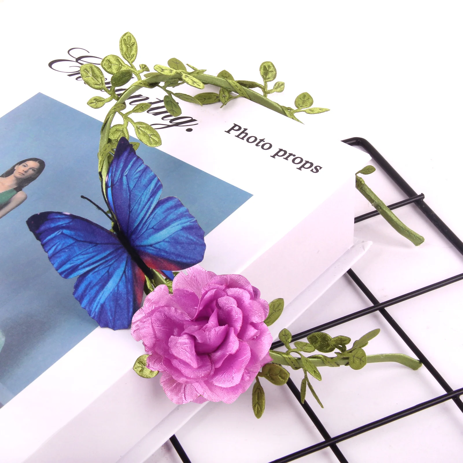 Candygirl Butterfly Bow Headbands Hoop Hairpin Floral Fabric Kids Women Hairbands Printing Headdress Hair Accessories Headwear Candygirl Butterfly Bow Headbands Hoop Hairpin Floral Fabric Kids Women Hairbands Printing Headdress Hair Accessories Headwear