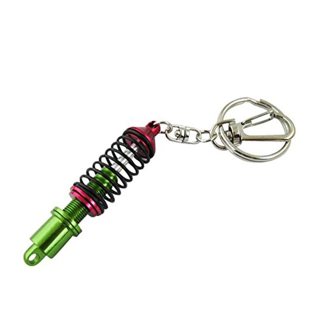 Tein Suspension Damper Shock Coilover Green Black Key Chain Keychain JDM