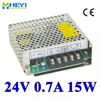 

LED power supply 24V 0.7A 100~120V/200~240V AC input Single Output Switching Power Supply 15W 24V transformer