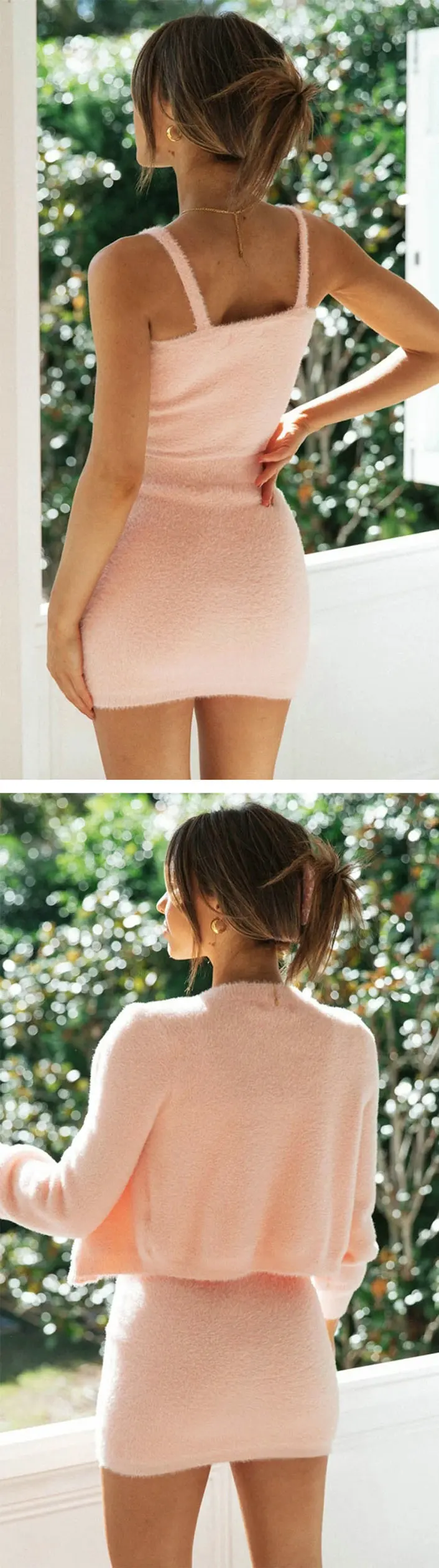 2PCS/Sets Sexy Fluffy Suits Velvet Plush Hooded Sleepwear Shorts+Crop Top Women Tracksuit Casual Sports Set Overalls Sweatshirts