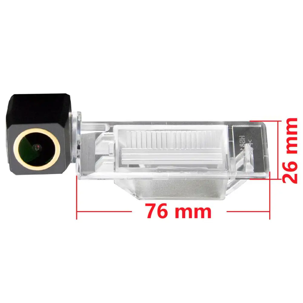 HD 1280x720p Rear Reversing Backup Camera Rearview License Plate Camera Night Vision Ip69K Waterproof for MG3 Citroen C2 C3 C4 C5 C6 C8 DS3 DS5 Sega Elysee C-Elysee C-Quatre C-Triomph