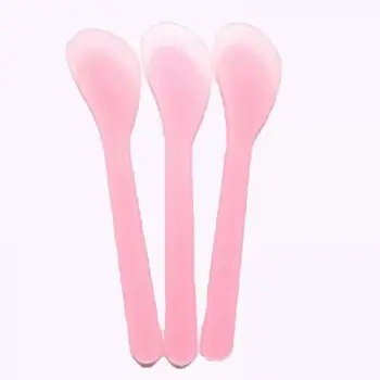 

Hot sale 1pcs Facial Mask Spoon DIY Face Mask Stick Cosmetic Spatula Scoop Stirring stick small scraper Beauty Makeup Mud Tools