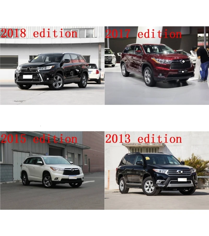 Декоративная Автомобильная кружка, дверная ручка, зажигалка, интерьер, высокое качество, яркие блестки, аксессуары 15 16 17 18 для Toyota Highlander