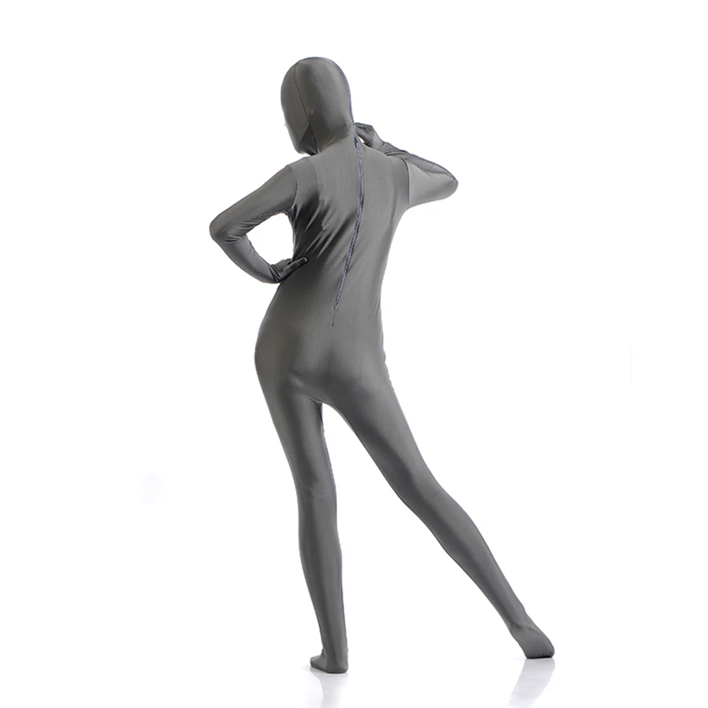 Cosplay&ware Custom Adult Full Body Spandex Lycra Zentai Suit Sliver Black Tight Suits Pure Color Halloween Party Unitard -Zentai shop online Hca52b2df50b14018bae5d4a8c23e7f28w.jpg