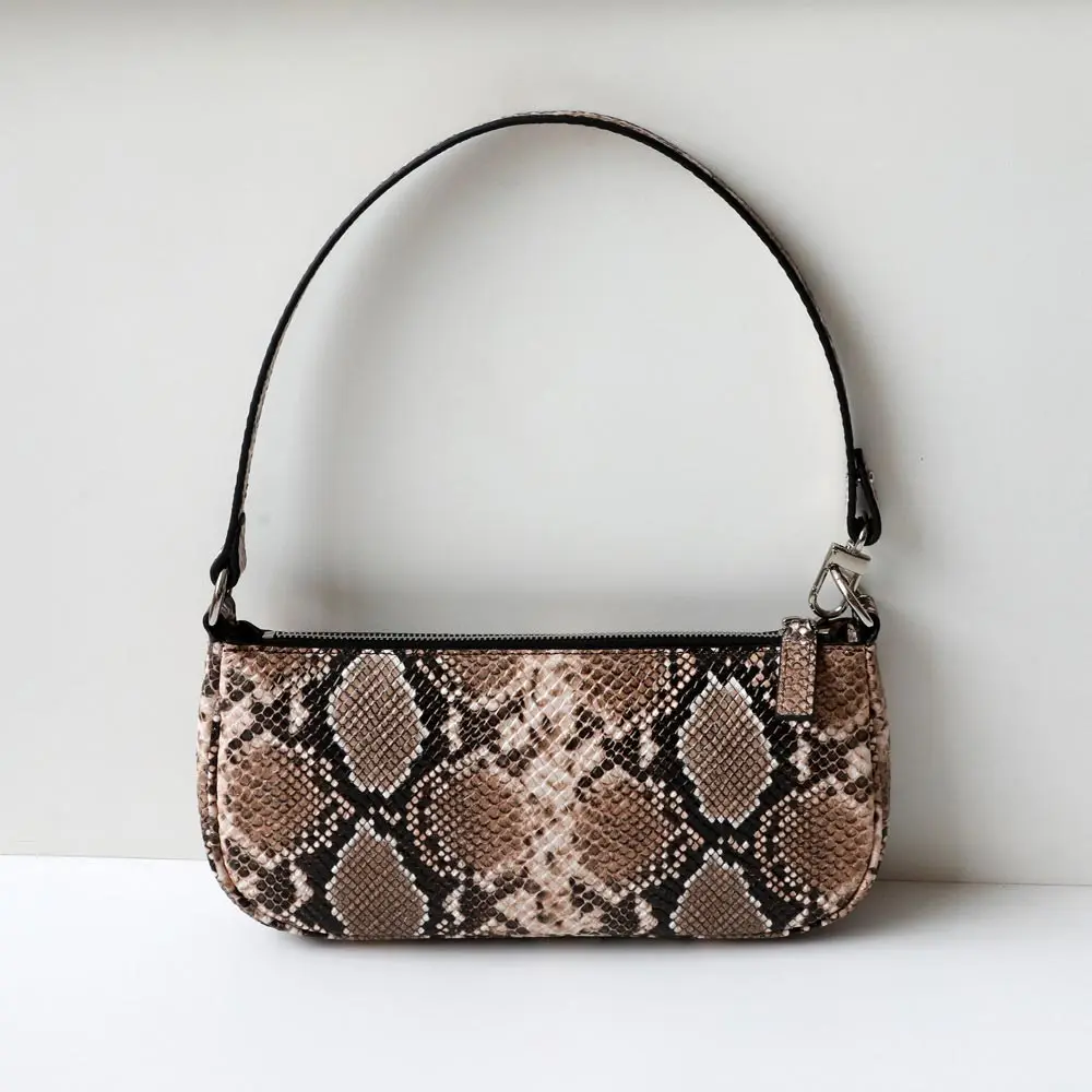 Genuine leather Clutch bag retro crocodile pattern shoulder bag bag serpentine women handbag bag retro phone bags GN-SB-xzyxfg - Цвет: 5