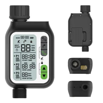 

Automatic Irrigation Water Timer with Rain Lcd Screen Sprinkler Controller Outdoor Garden Watering Timer Device Controller Tool