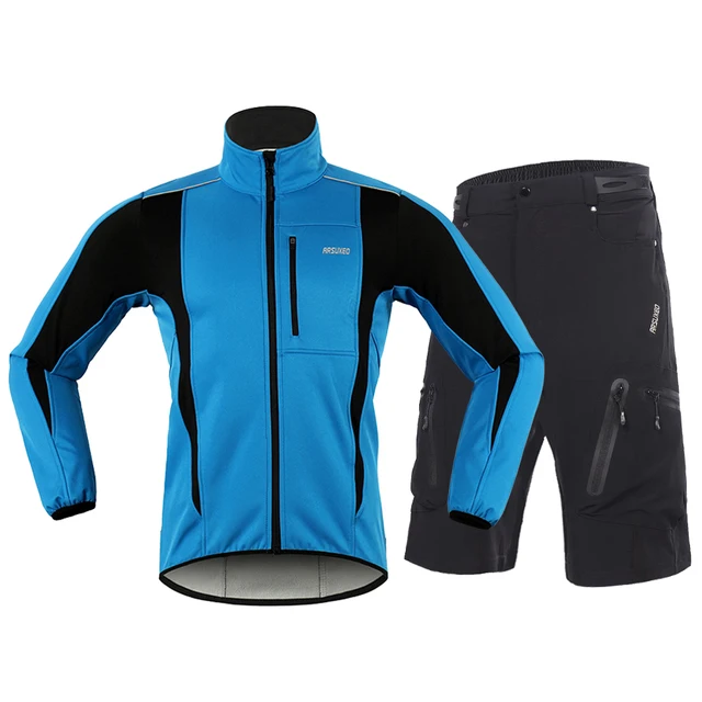 2021 Cycling Set Fleece Thermal Bike 