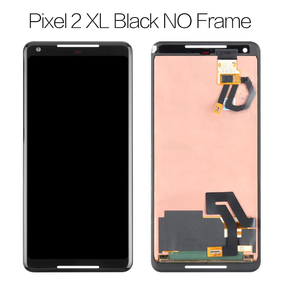 Для htc Google Pixel 2 XL lcd Pixel 2 Дисплей сенсорный пиксель/XL Nexus S1/M1 экран дигитайзер сенсор стекло сборка для Pixel XL lcd - Цвет: 6.0 Pixel 2 XL Black