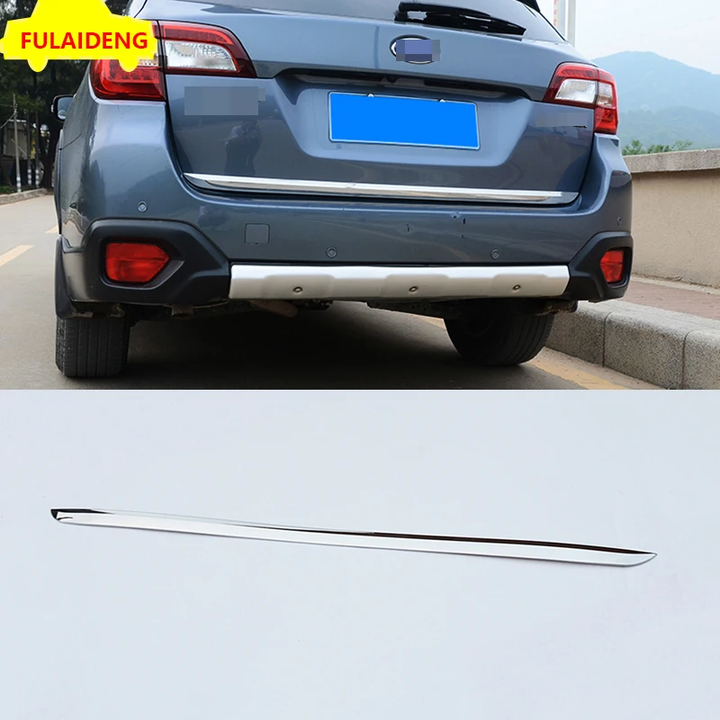 

1pcs For Subaru Outback 2015-2018 ABS Chrome Rear Trunk Tail Gate Door Cover Trim Car Styling Accessories