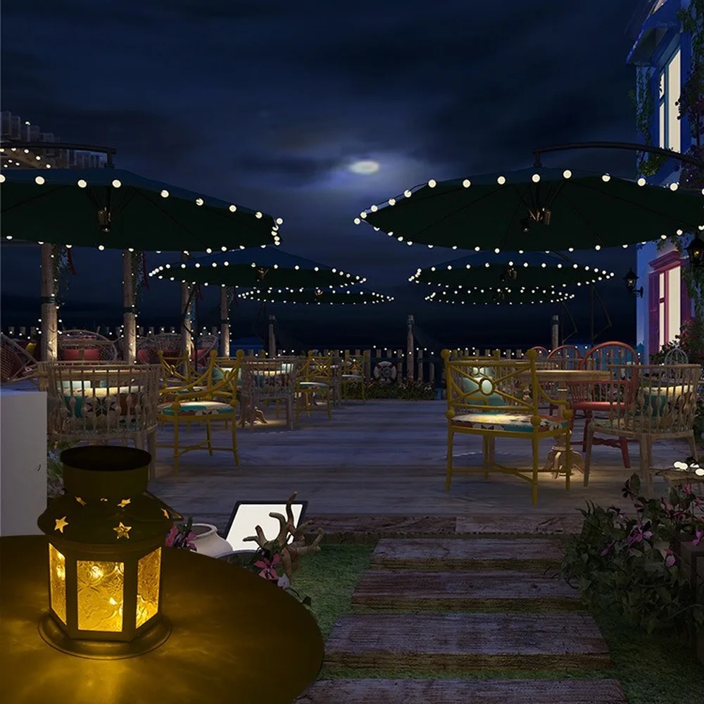 

2019New Solar Garden Decorative Light LED Column Light Outdoor Wind Light Hanging Lamp Intelligent Light Control Manual Switch