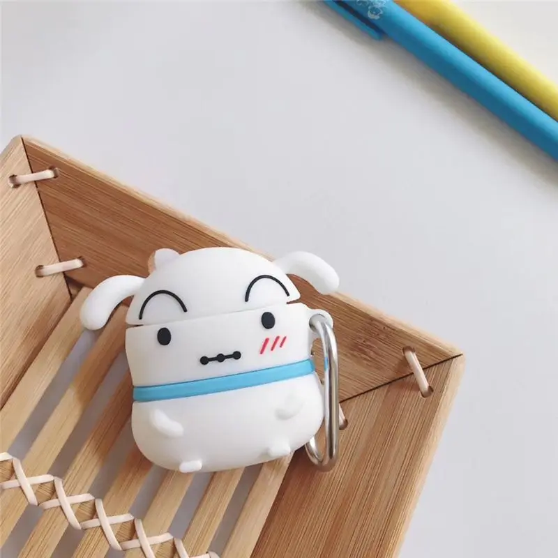 Soft Silicone Protective Case Lovely Dog Full Cover Protector for Airpods 1/2