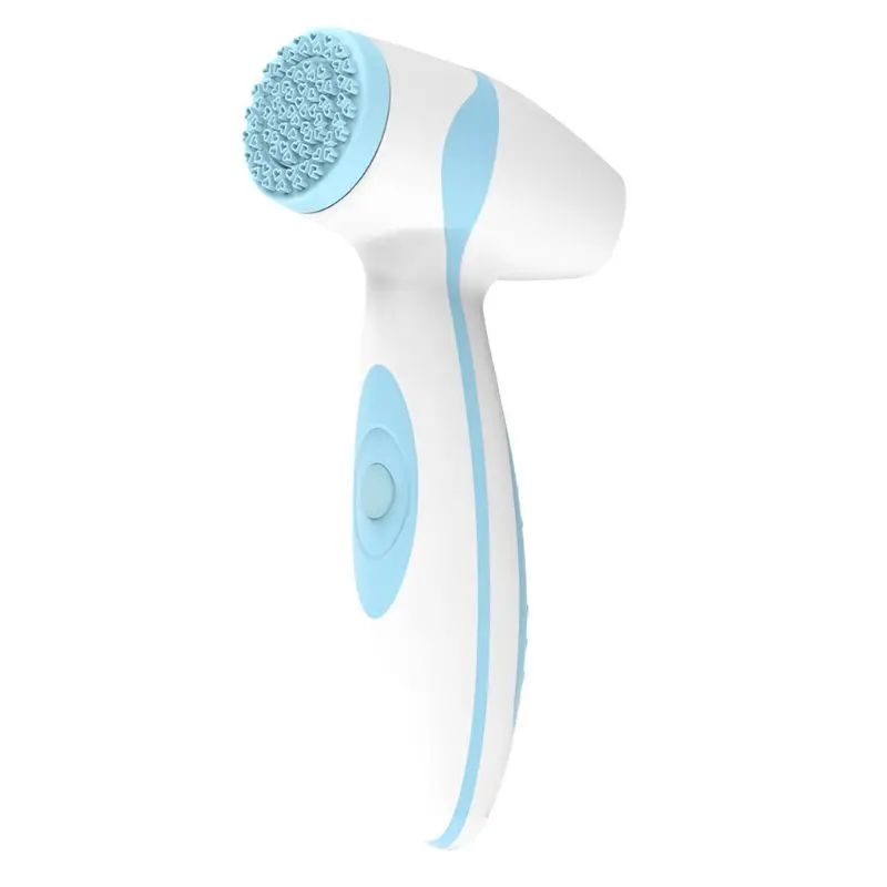 Электрическая Очищающая щетка для лица Sonic Pore Cleaner Galvanic Spa уход за кожей Массажер устройство для подтяжки лица зарядка через usb машина - Цвет: BL