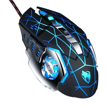 

Ray Wolf V6 Wrangler Mechanical Game Wired Mouse Esports Computer Internet Cafe E-Sports Gaming Usb Mouse