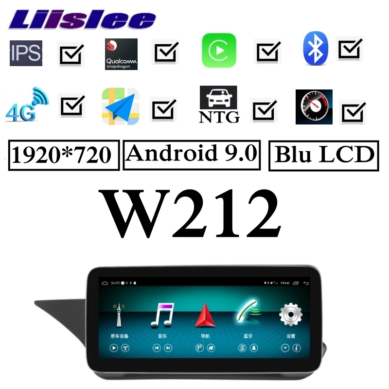 

Автомобильный мультимедийный плеер NAVI для Mercedes Benz MB E W212 2009 ~ 2017 NTG CarPlay автомобильное радио стерео GPS навигация