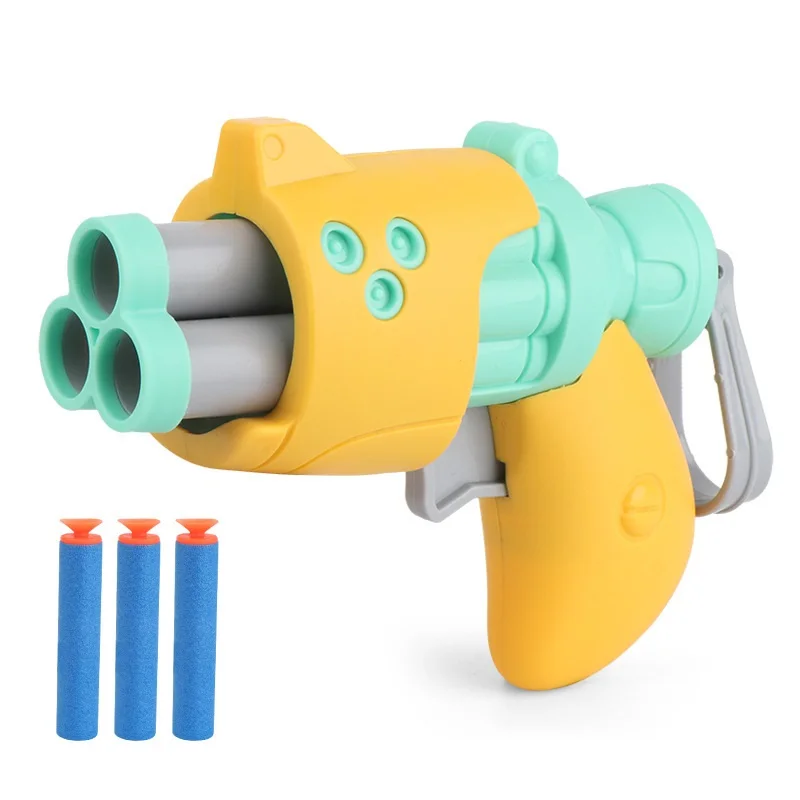 Juguete de juego de disparos para niños, juguete de pistola de espuma  suave, juguetes de pistola, pistola de espuma, bala suave para juguetes  educativos, modelo de pistola para may YONGSHENG 1327533248983