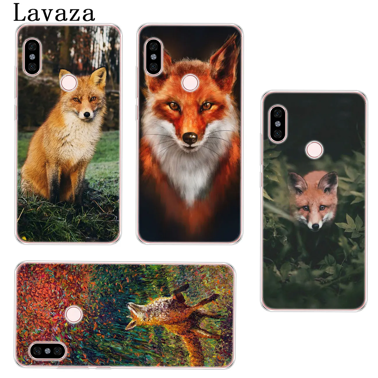 Lavaza животных Лисий мех енота жесткий чехол для телефона для Xiaomi mi 9 9T CC9 CC9E A3 Pro 8 SE A2 Lite A1 pocophone f1 5X6 6X макс 3 mi 9