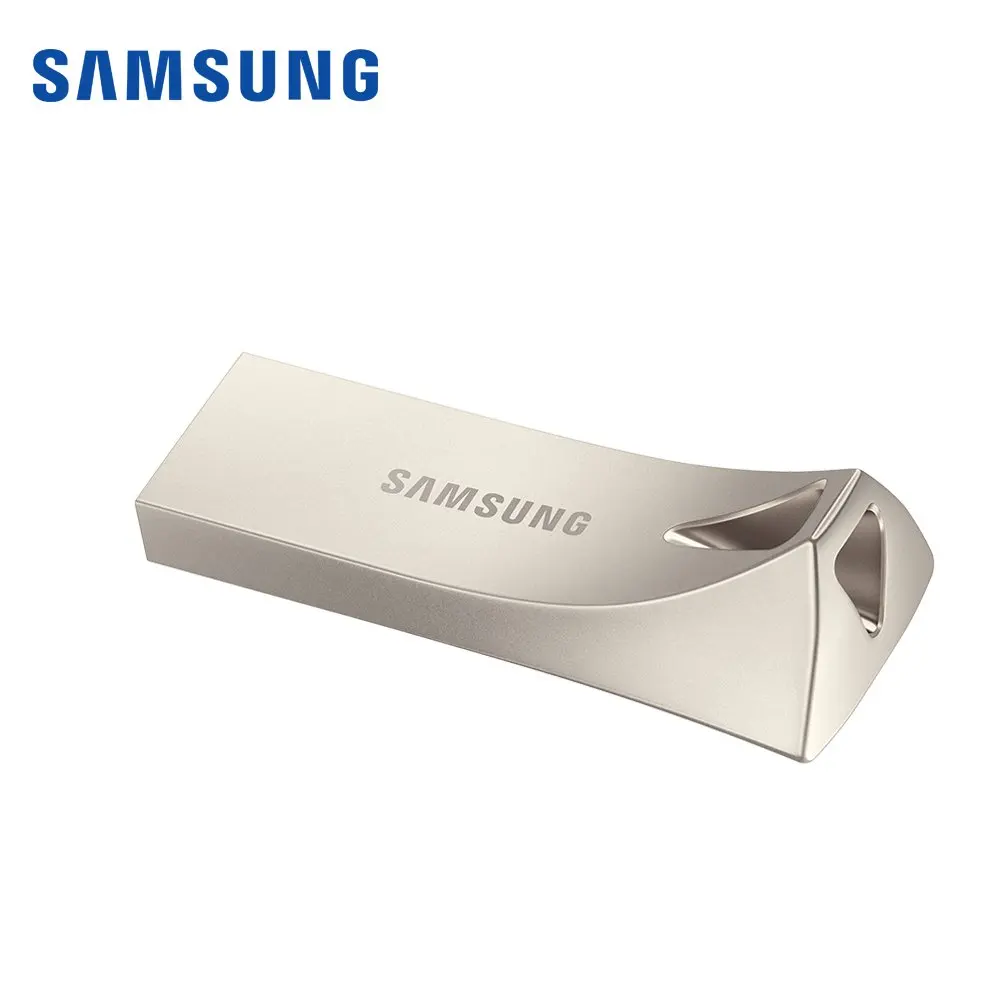 SAMSUNG флэш-накопитель USB металлический мини-накопитель 256 ГБ 128 Гб 64 ГБ 32 ГБ USB 3,1 Флешка карта памяти накопитель U диск - Цвет: Серебристый