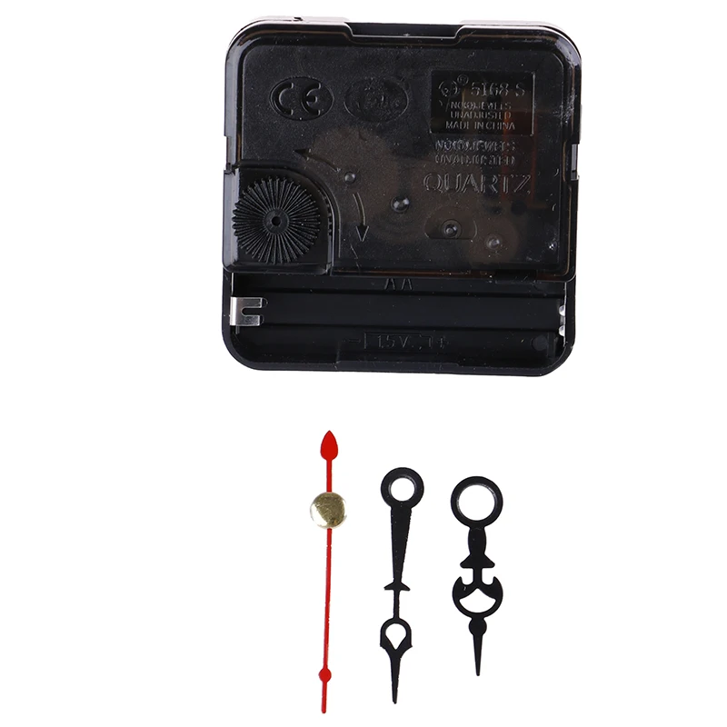 Hanging DIY Quartz Watch Silent Wall Clock Movement Quartz repair Movement Clock Mechanism Parts with needles 1 set