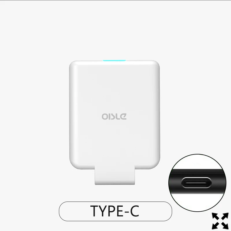 OISLE 4225mAh Type C Battery Charger Case External USB-C Power Bank Mini Charging Case For Samsung S8 S9 Plus Note8 / huawei p30 10000 mah Power Bank