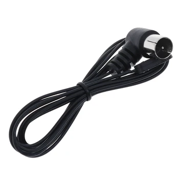 

FM Antenna Male For Sound Natural Sound Stereo Receiver For FM Radio/ Hi-Fi/ DAB/ TV Indoor Use Black