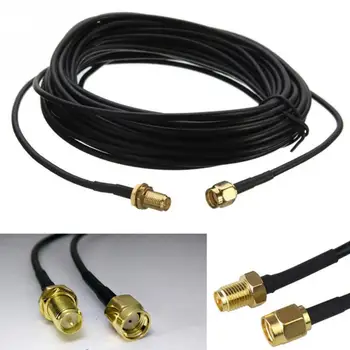 

RP-SMA WiFi Extension Cable Professional Antenna Router Standard RG174 Stable Signal Male Female Wire Coaxial Computer Universal